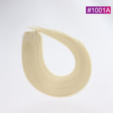 #1001A Straight Seamless Invisible Genius Weft 100% Human Remy Hair Hair Extensions Light Color (50grams/pcs)x2 Total 100g