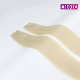 #1001A Straight Seamless Invisible Genius Weft 100% Human Remy Hair Hair Extensions Light Color (50grams/pcs)x2 Total 100g