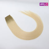 #RLC Straight Seamless Invisible Genius Weft 100% Human Remy Hair Hair Extensions Mix Color (50grams/pcs)x2 Total 100g