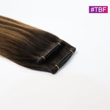 #TBF Straight Seamless Invisible Genius Weft 100% Human Remy Hair Hair Extensions Mix Color (50grams/pcs)x2 Total 100g