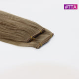 #TLQ Straight Seamless Invisible Genius Weft 100% Human Remy Hair Hair Extensions Mix Color (50grams/pcs)x2 Total 100g