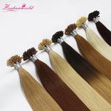 Dark Color & Mix Color & Light Color Stick Hair U TIP Remy Hair Extension Straight (100pcs - 100g)