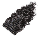 Straight Light Color & Dark Color & Mix Color Clip In Hair Extension  (120g£©