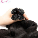 Light Color & Dark Color & Mix Color Stick Hair I Tip Remy Hair Extension Body Wave (100pcs - 100g£©