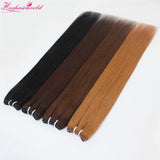 Dark Color/ Light Color/ Mix Color 100% Human Remy Hair Weft Straight (100Gram/Pcs)