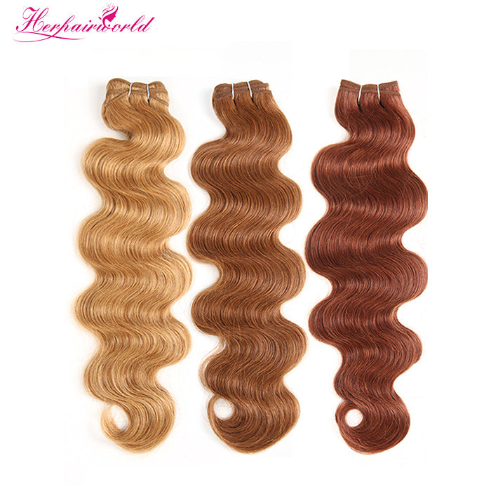 Mix Color/ Dark Color/ Light Color 100% Human Remy Hair Weft Body Wave (100Gram/Pcs)